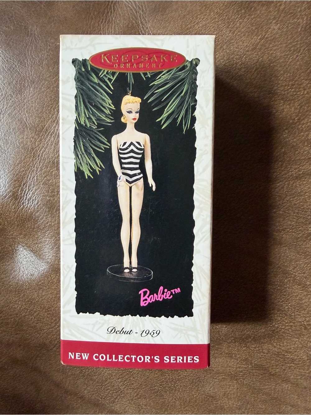 Hallmark keepsake ornaments from 1994 Barbie  “Debut 1959” NIB CHRISTMAS HOLIDAY